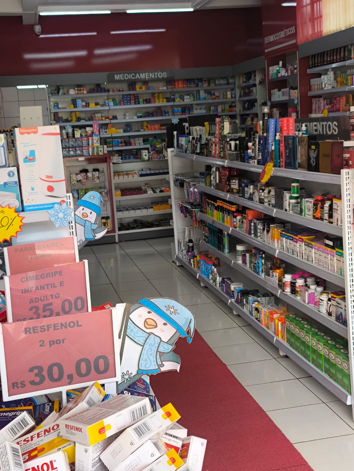 Medicamentos e produtos de saúde